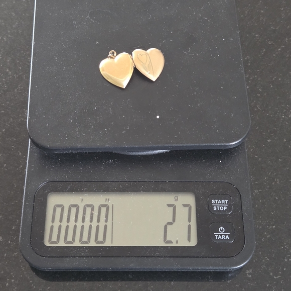 Antique Edwardian Heart Locket 1/20 12K Gold Filled | Early 20th Century (c.1900 - Picture 7 of 9